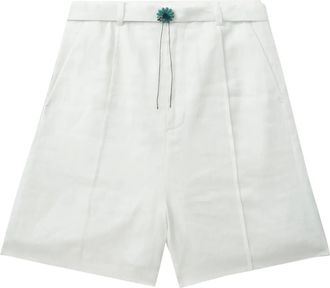 Bapy by A Bathing Ape Shorts con applicazione a fiori - Bianco