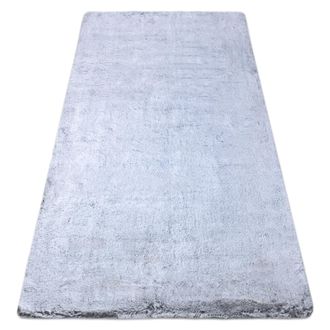 RugsX Rugsx - Alfombra De Lavado Moderna Lapin Shaggy Antideslizante Gris / Marfil Grey 180x270 Cm