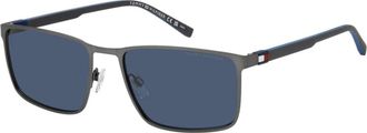 Tommy Hilfiger 2319/S Zonnebril - Heren - Zonnebrillen - Grijs - 59 MM - Accessoires