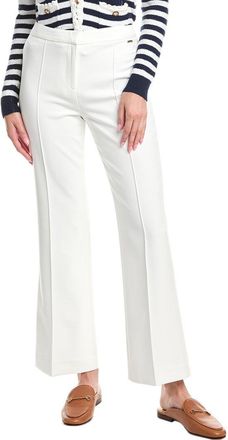 T Tahari Wide Leg Trouser With Pintuck Front