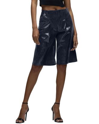 Hudson Hudson Jeans Cherie Tiger Bite Leather Short Jean