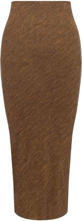 Philosophy di Lorenzo Serafini high-waist pencil skirt - women - Polyamide - 42 - Brown