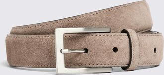 Moss Taupe Classic Suede Belt