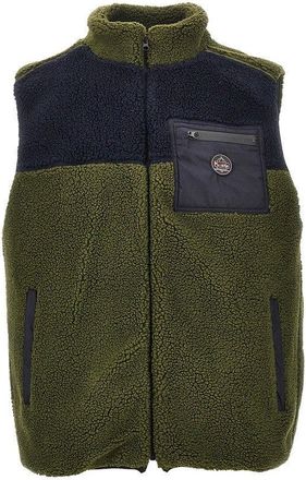 Mauna Kea Color-block sherpa vest Man XL