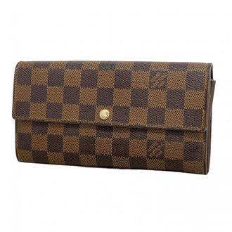 Louis Vuitton Ebene Long Wallet (Bi-Fold) (Pre-Owned)