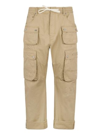 Dsquared2 Beige Drawstring Trousers