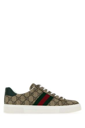 Gucci Gg Supreme Fabric Gucci Ace Sneakers