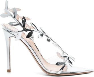 Gianvito Rossi 105 mm Flavia sandalen - Wit
