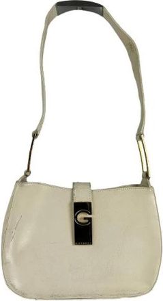 Givenchy Pre-owned Canvas Schoudertas - Dames - Vintage Schoudertas - Beige - ONE Size - Vintage