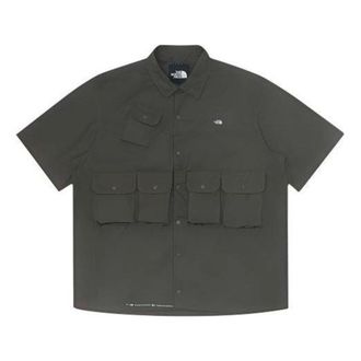 The North Face Short Sleeve Solid Shirt Olive Green NF0A885N-21L