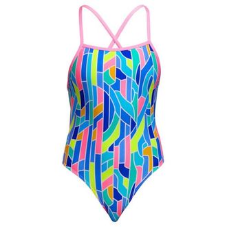 Funkita Tie Me Tight One Piece Badeanzug f&uuml;r Damen | blau