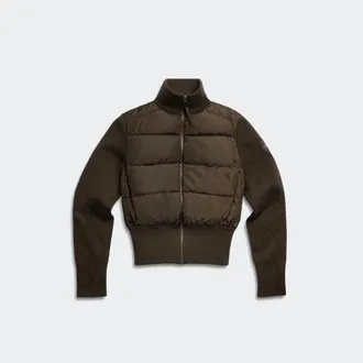 Canada Goose Tuque c&ocirc;tel&eacute;e avec mot-symbole (Unisexe, Black, TAILLE UNIQUE)