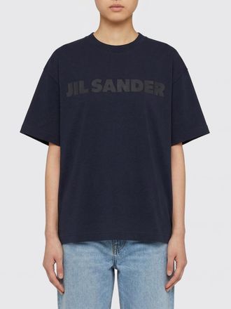 Jil Sander T-shirt over in cotone con logo Jil Sander