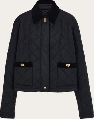 Ferragamo Women Padded blouson Black