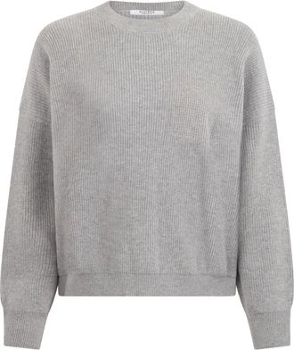 PESERICO Maglione con scollo rotondo - Grigio