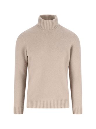 Drumohr Turtleneck Sweater - Beige