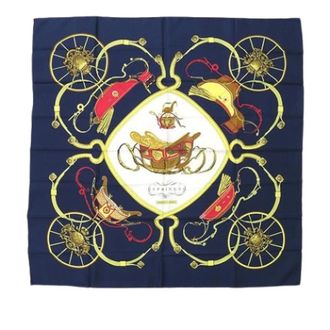 Herm&egrave;s Pre-owned Scarves, female, Multicolor, Size: ONE SIZE Pre-owned Springs Scarf