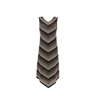 D.exterior Midi Dresses, female, Black, Size: XS vestiti e tute poliestere