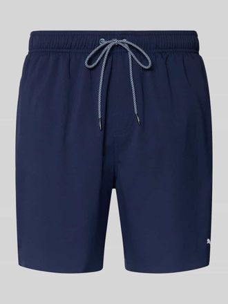 Puma Badeshorts mit Seitentaschen und Rei&szlig;verschlusstasche hinten in Marine, Gr&ouml;&szlig;e XXL