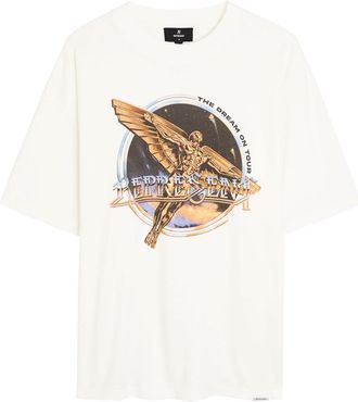 Represent Golden Tour Logo Cotton T-shirt - White - Xxl
