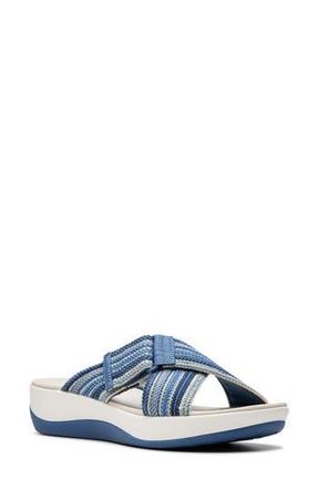 Clarks Arla Wave Sandal in Blue Multi at Nordstrom Rack, Size 8.5