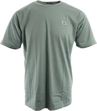 C.P. Company Logo T-shirt - Heren - T-shirts - Groen - XL - Katoen - Tops