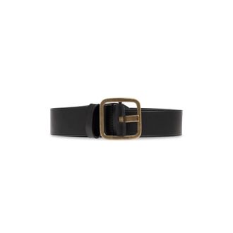 Dsquared2 Belts, female, Black, Size: 90 CM Plaque Belt