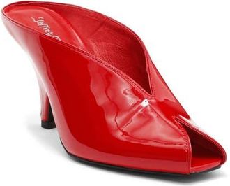 Jeffrey Campbell Parler Mule in Red Patent at Nordstrom, Size 8.5