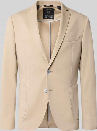 s.Oliver Black Label 2-Knopf-Sakko mit Viskose-Anteil in Beige, Gr&ouml;&szlig;e 102