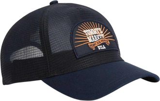 Tommy Hilfiger Truckerpet voor heren met geborduurd logo (Nachtelijke Marine)