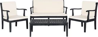 Safavieh Bradbury 4Pc Outdoor Living Set