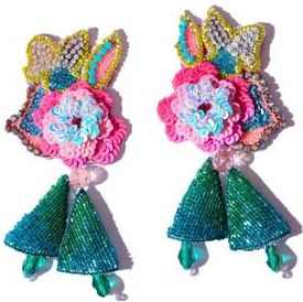 Simitri Bouquet Earrings in Pink at Nordstrom