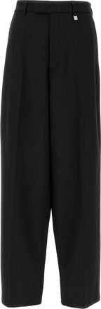 Giuseppe Di Morabito Dames, Broeken, Zwart, Maat: XS Wol