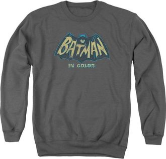 Gildan Batman Classic Tv In Color Adult Crewneck Sweatshirt