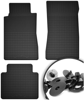 OEM Alfombrillas De Goma + Topes Para: Nissan Patrol Y61 Gu Gr Todoterreno (1998-2004)