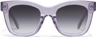 Quay After Hours 51mm Square Sunglasses in Sweet Pea/Smoke at Nordstrom Rack
