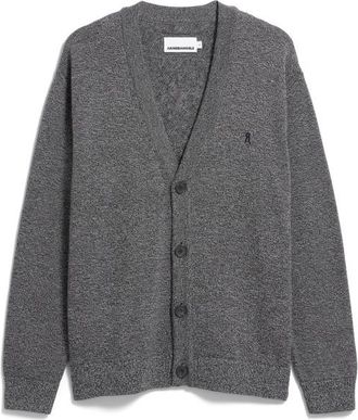 Armedangels Mouline Knit Cardigan Cardigan f&uuml;r Herren | grau