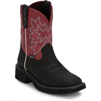 Justin Womens Widow Western Boot In Gypsy Black