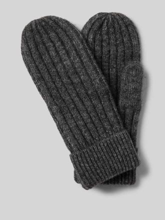 Moss Copenhagen F&auml;ustlinge mit Alpaka-Anteil Modell Hope Icon in Dunkelgrau Melange, Gr&ouml;&szlig;e 1