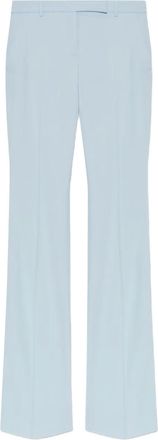Alexander McQueen Pantaloni con chiusura nascosta - Blu