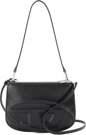 Diesel Womens Shoulder Bag Black Calfskin