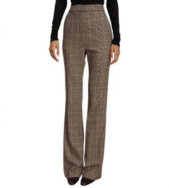 Veronica Beard Gracie Flare Pant In Black Multi