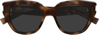 Saint Laurent Sunglasses, female, Brown, Size: 52 MM SL 827 Sunglasses