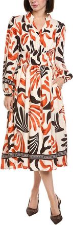 Gracia Elastic Waist Printed Dress