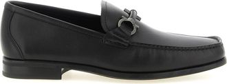 Ferragamo Supreme Loafers - Heren - Loafers - Zwart - 44 EU - Leer - Schoenen