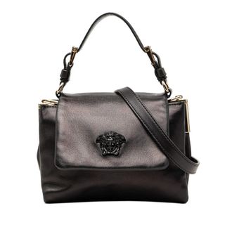 Versace Pre-owned Versace Leather La Medusa Satchel Ladies SD8LUQQPAOYM201R