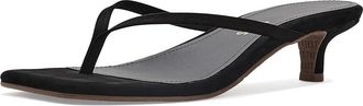 Tkees Square Toe Julia Suede Womens Dress Sandals Sable Suede : 10 B - Medium