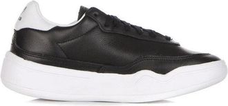 adidas Cloud White Lage Sneaker - Dames - Hardloopschoenen - Zwart - 40 EU - Leer - Fitness