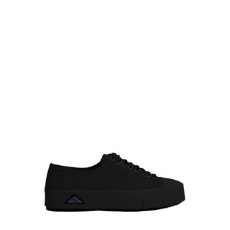 OAMC Sneakers, male, Black, Size: 11 US Canvas Lace Up Sneakers