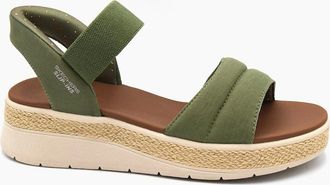 Skechers Womens 114413 BOBS SUN RAY LADIES SANDAL - Tan - Size: 8